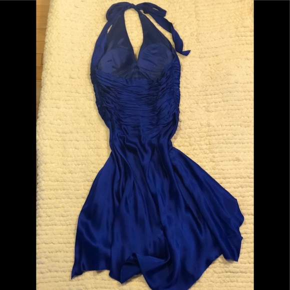 Handkerchief halter dress - Picture 2 of 2